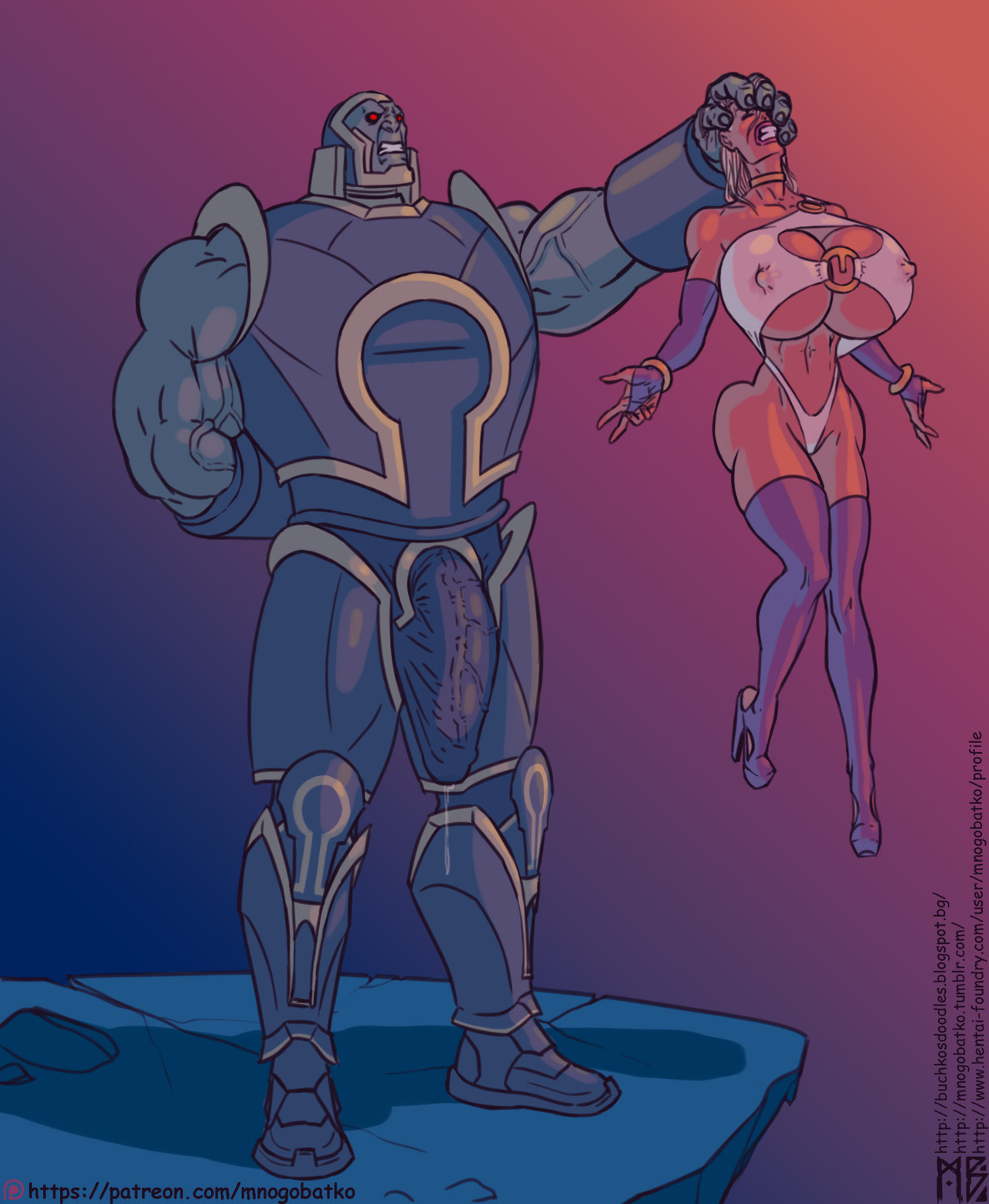 Power Girl On Darkseid Порно