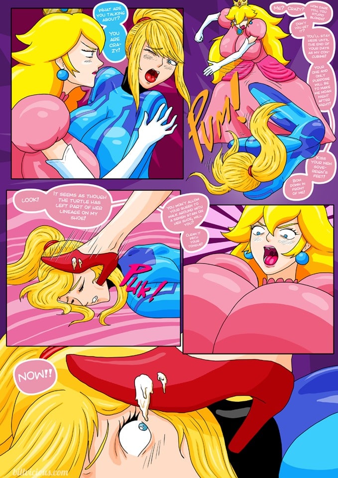Nintendo Fantasies-Peach x Samus (Metroid) ⋆ Porn Comix.