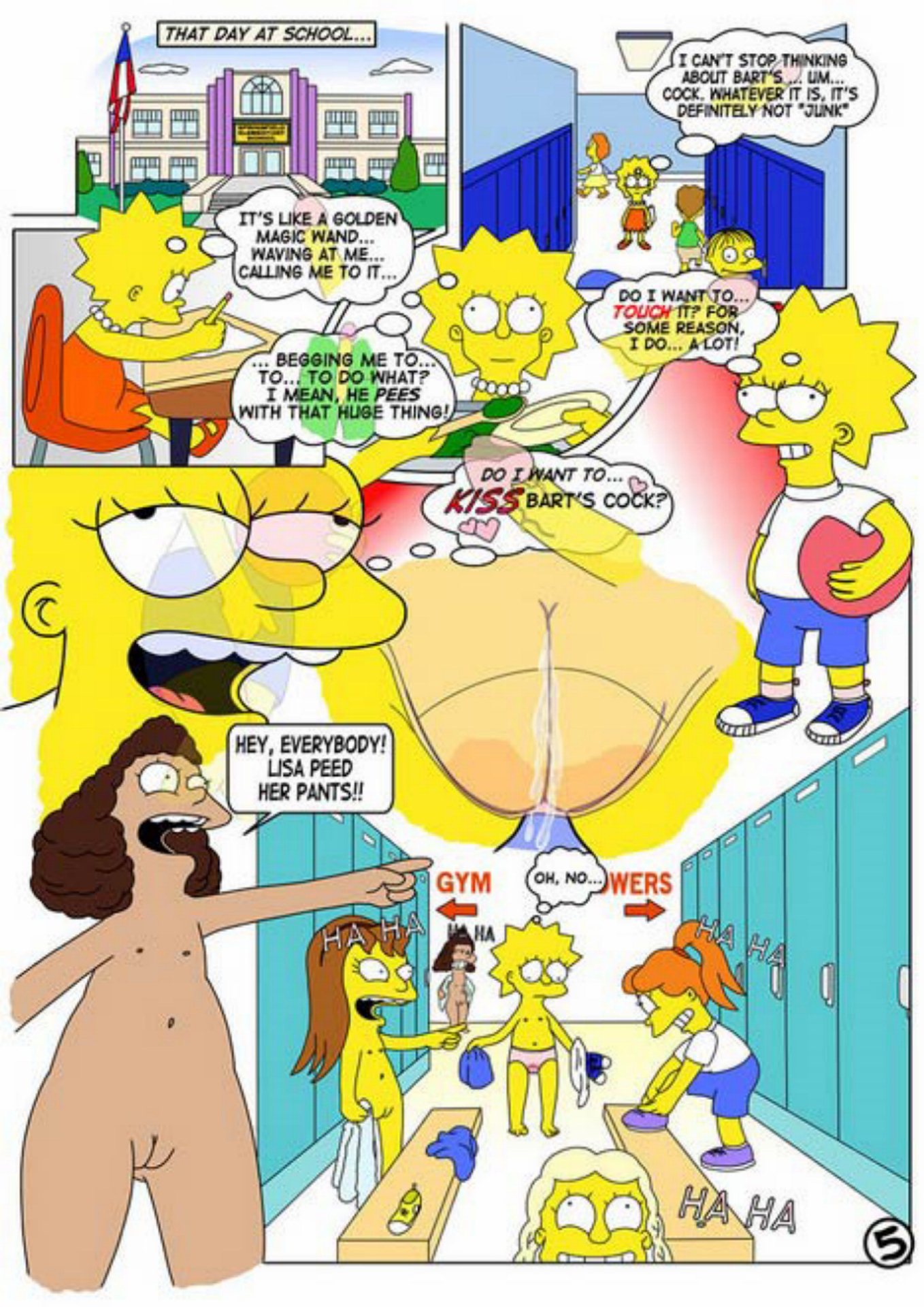 The Simpsons - Lisa's Lust » Porn Comics Galleries