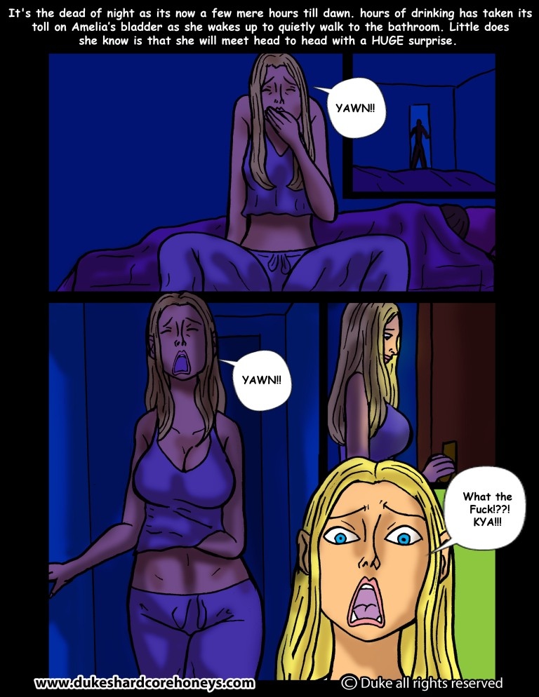 The Sleepover Porn Comic