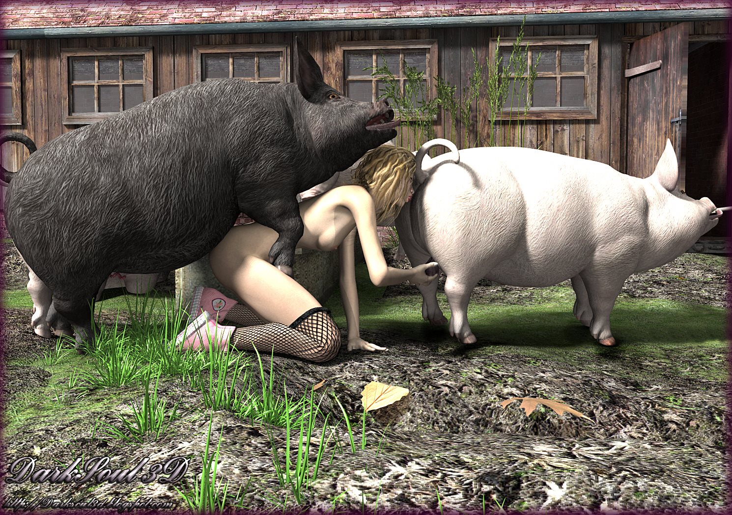 Animal porn pigs