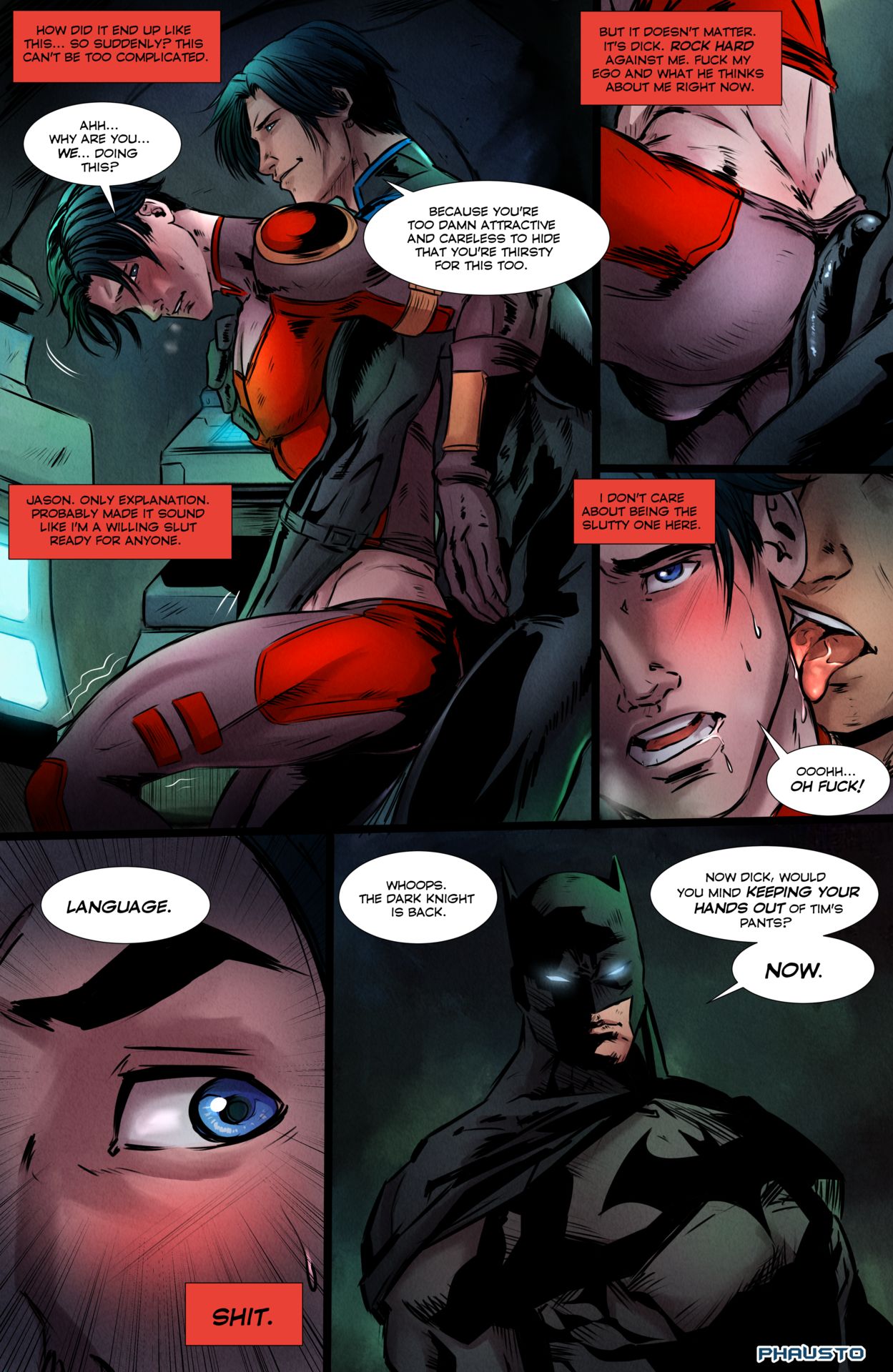 batman gay porn comics
