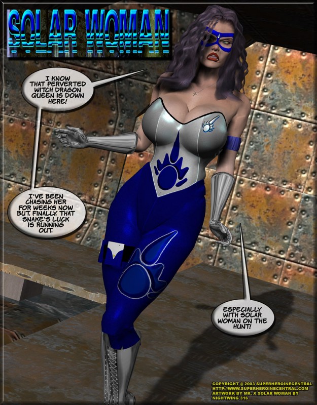 Superheroine Xxx Monster Cartoons - Solar Woman â€“ Superheroine Central Â» Porn Comics Galleries
