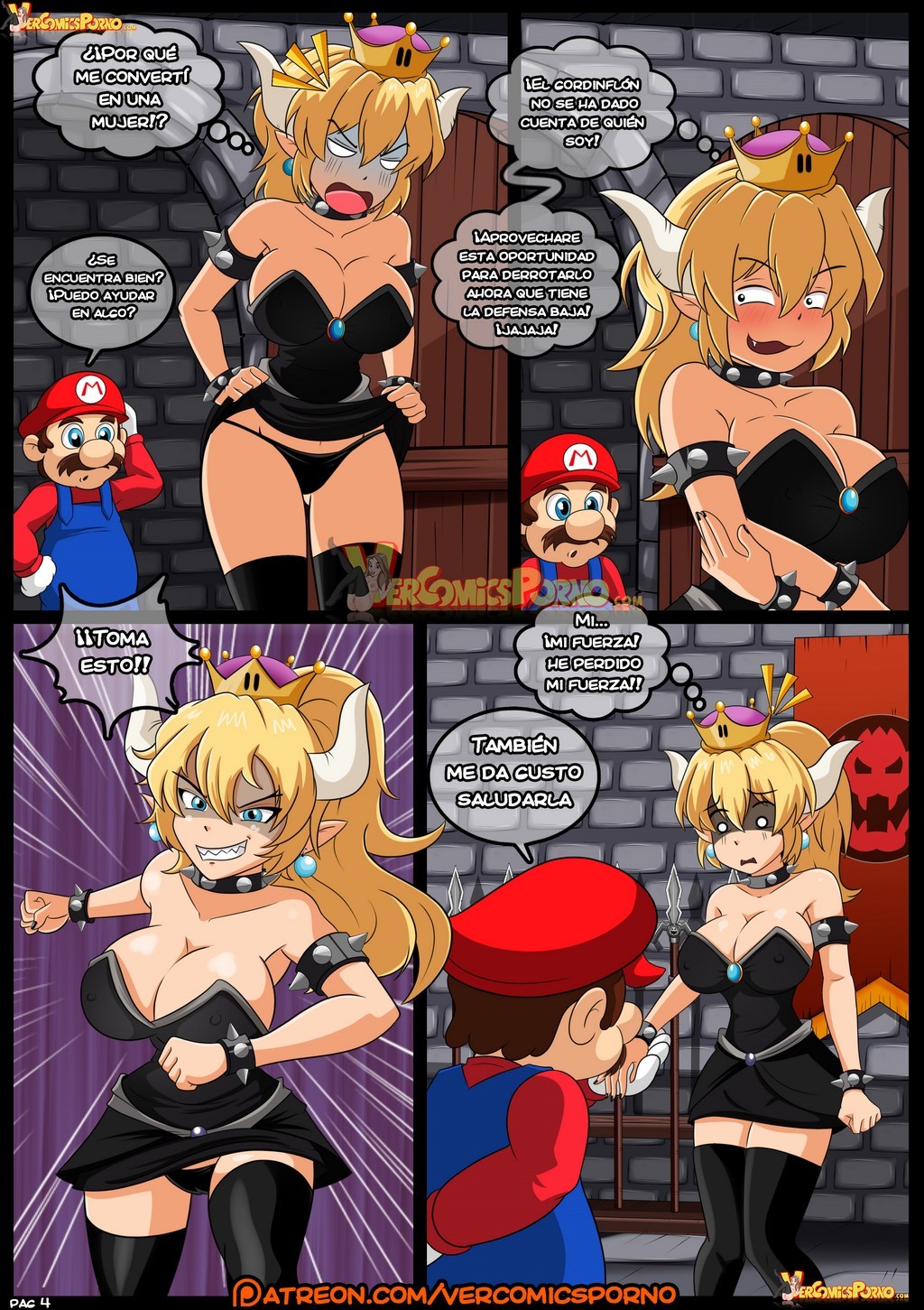 1024px x 1451px - Bowsette Rescate â€“ Super Mario (Spanish) Â» Porn Comics Galleries