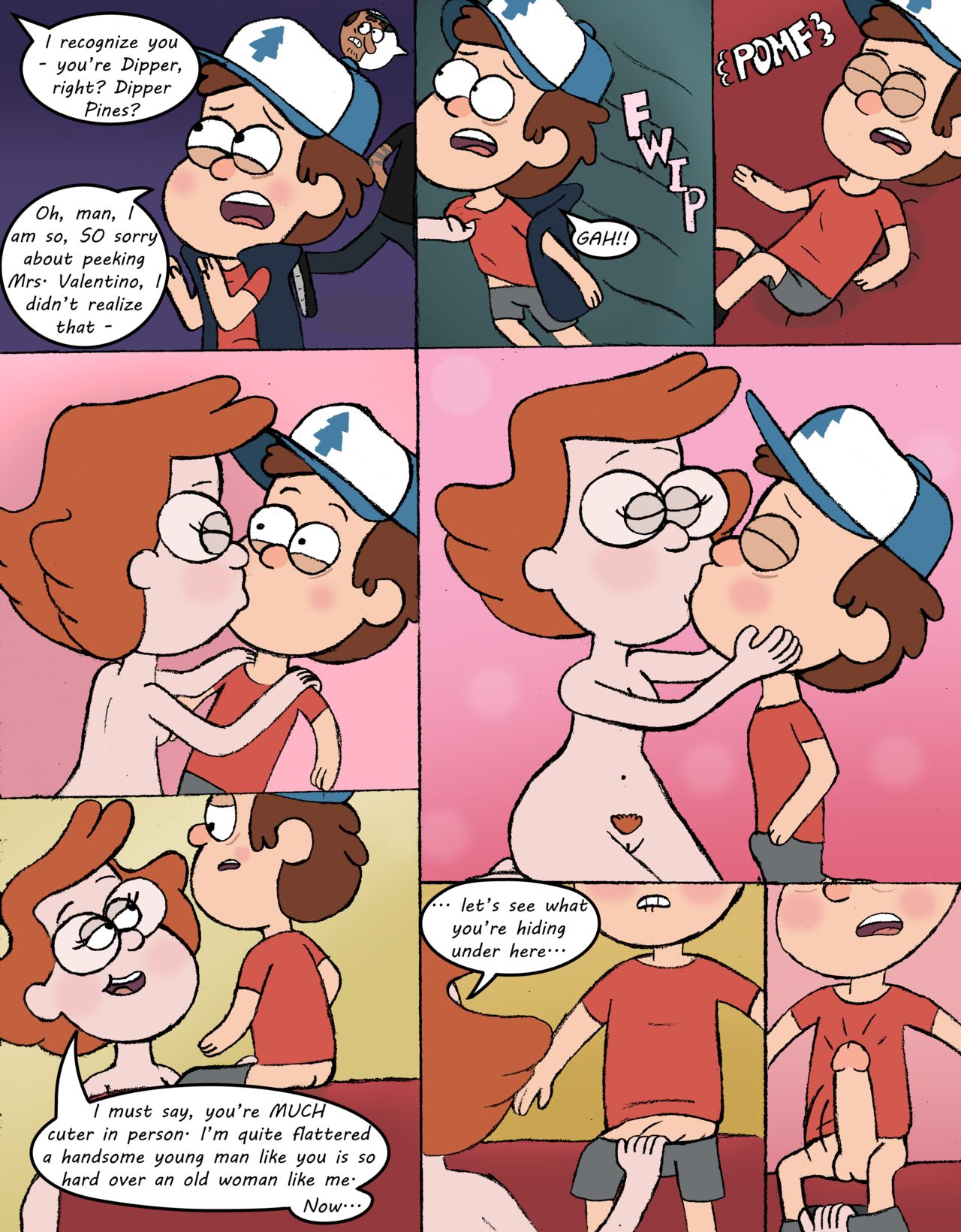 Stacey’s Mom (Gravity Falls) by Merc Draws002.