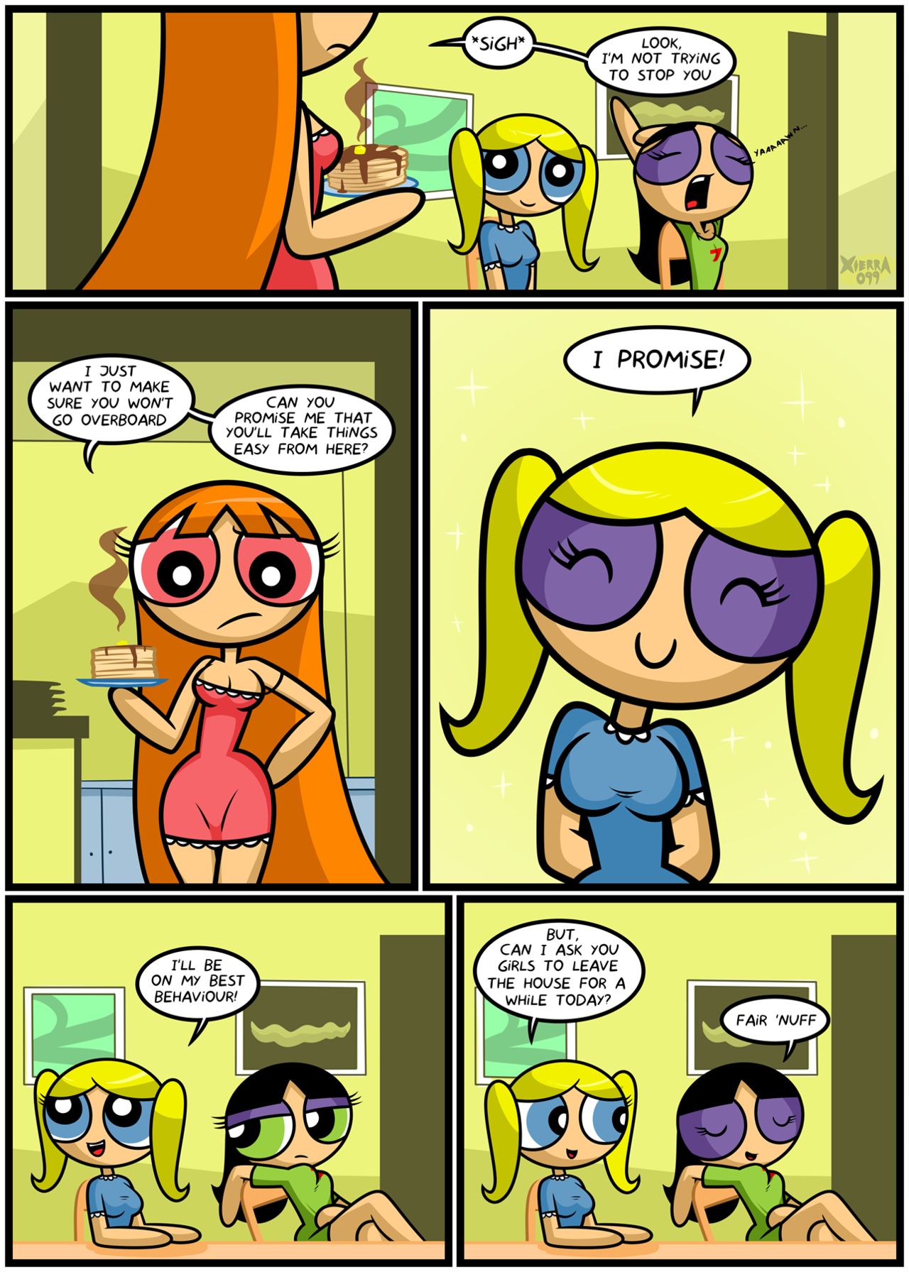 Cartoons Powerpuff Girls Naked - Bubbles' Glee (Powerpuff Girls) by Xierra099 - Porn Comics Galleries