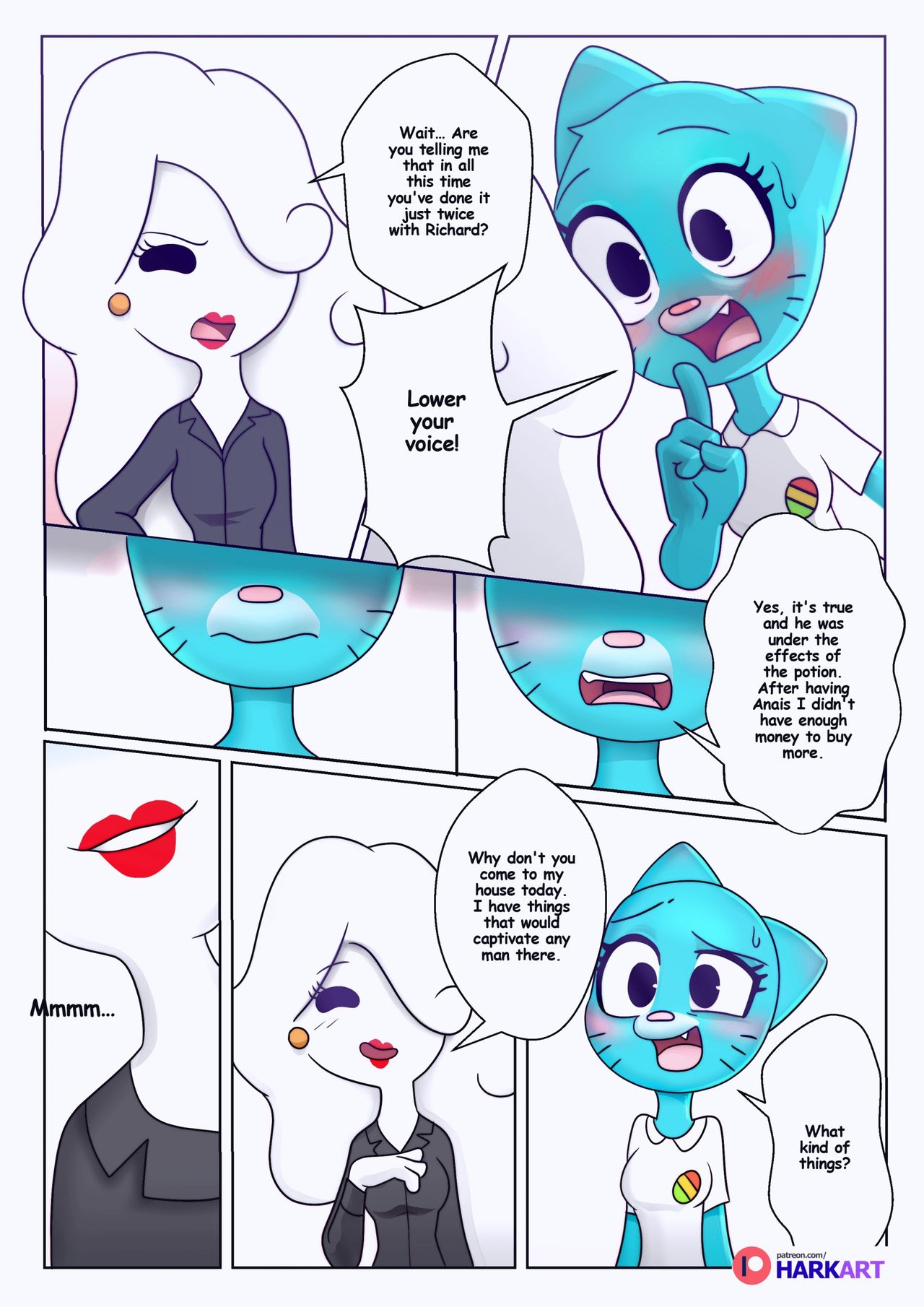 1280px x 1810px - The Amazing Surprise (The amazing world of gumball) - Porn Comics Gallery