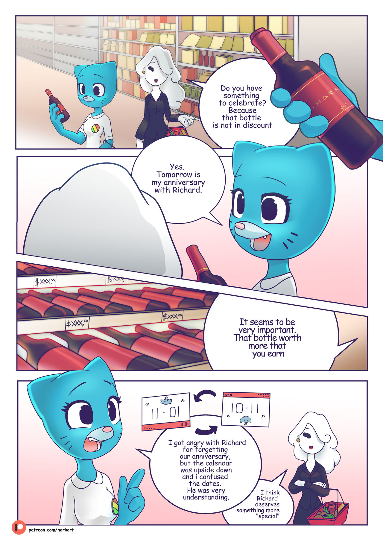 The Amazing World Of Gumball Porn Comics - The Amazing Surprise (The amazing world of gumball) - Porn Comics Gallery