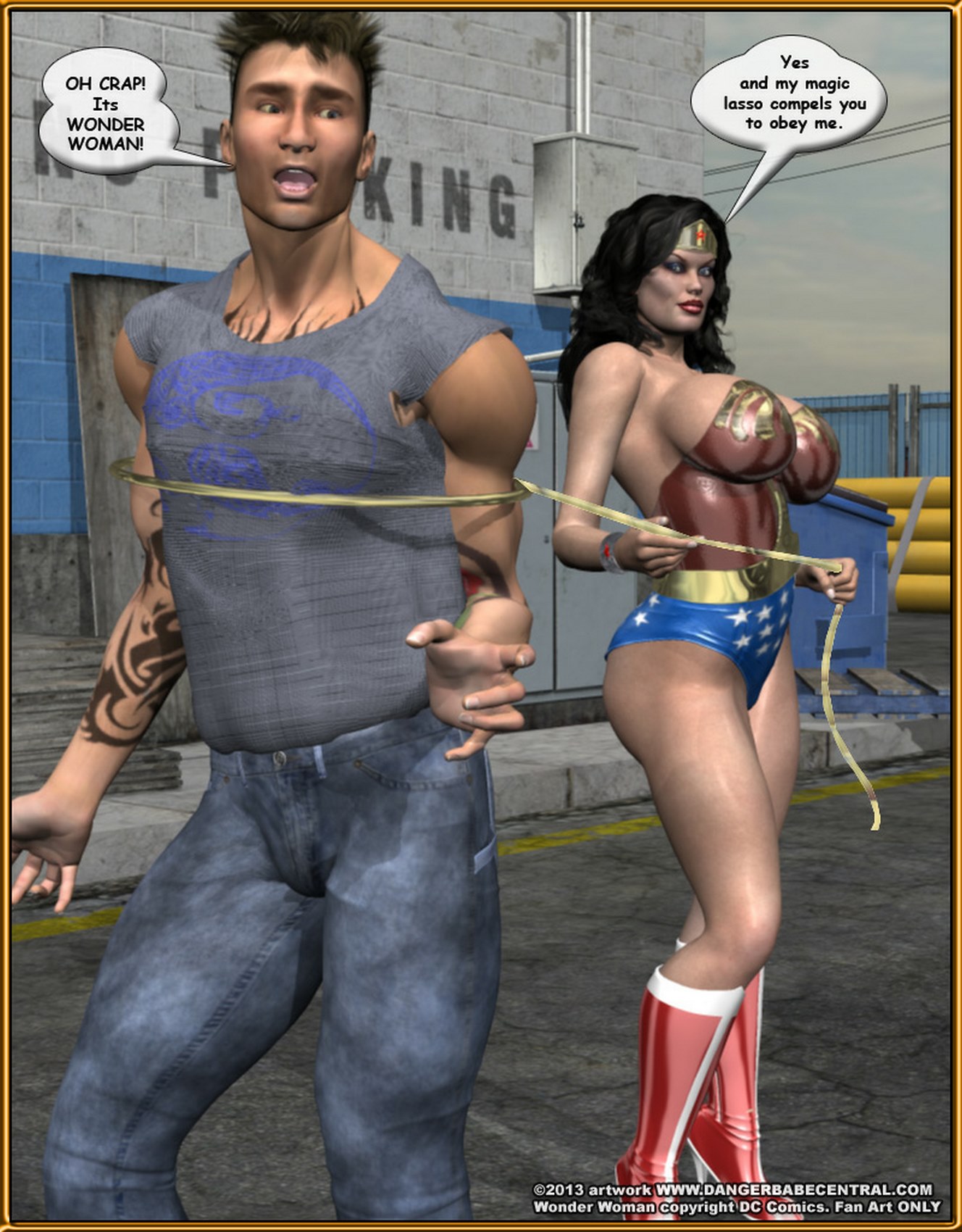 1328px x 1700px - MrX - Wonder Woman vs The Arms Dealer - Porn Comics Galleries